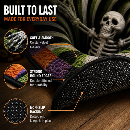 Cachetone haunted vortex round Halloween rug image 34