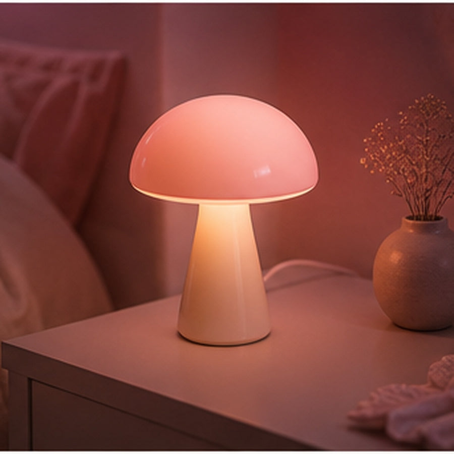 Tachomex Pink Mushroom Bedside Night Light