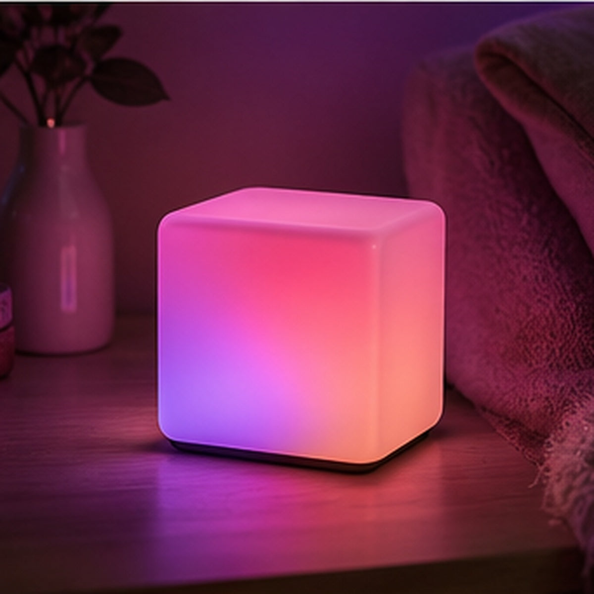 Tachomex Rose Violet Ambient Light Cube