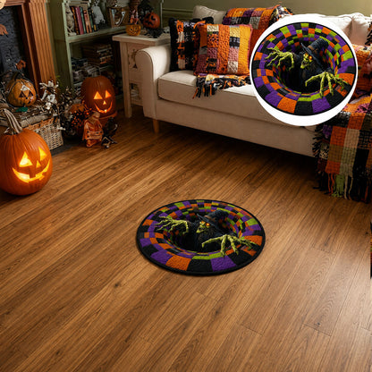 Eigoods haunted vortex round Halloween rug image 54