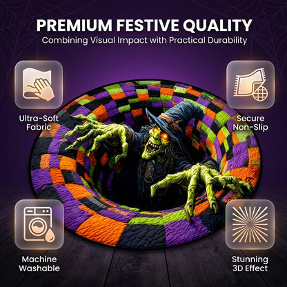 Eigoods haunted vortex round Halloween rug image 56