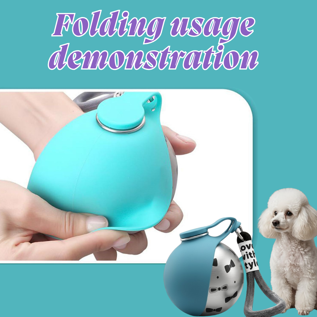 Outing Cup Sling Hook: The Ultimate Dog Walker's Portable Water Bottle & Bowl