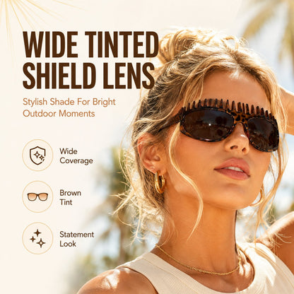 Yovot® 2-In-1 Tortoiseshell Headband Sunglasses