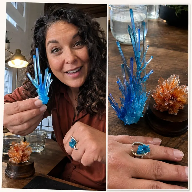 HUBUQ® CrystalGenesis — Luxury Textured Crystal Growing Kit💎