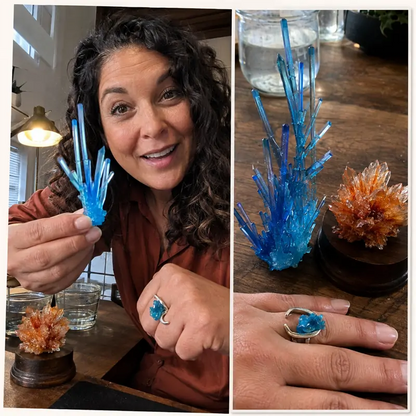 HUBUQ® CrystalGenesis — Luxury Textured Crystal Growing Kit💎