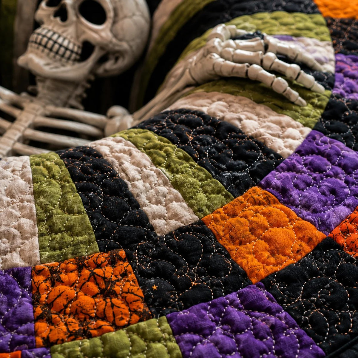 Cachetone haunted vortex round Halloween rug image 28