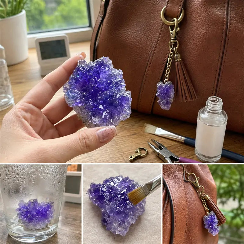 HUBUQ® CrystalGenesis — Luxury Textured Crystal Growing Kit💎