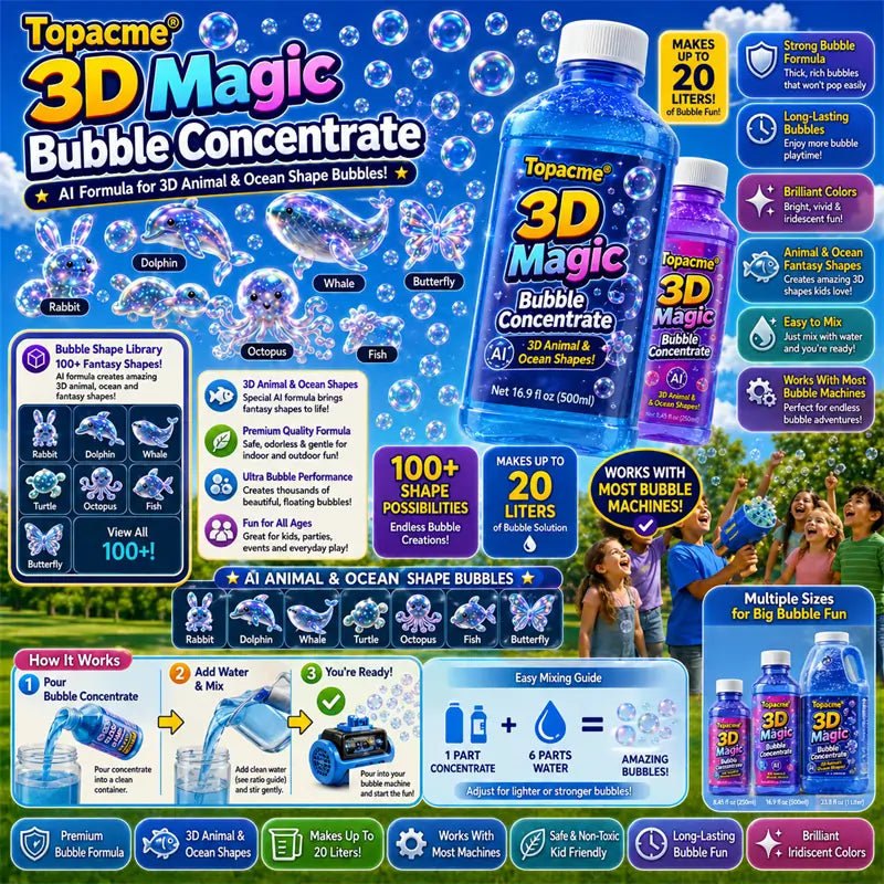 Topacme® Advanced 3D Bubble Concentrate