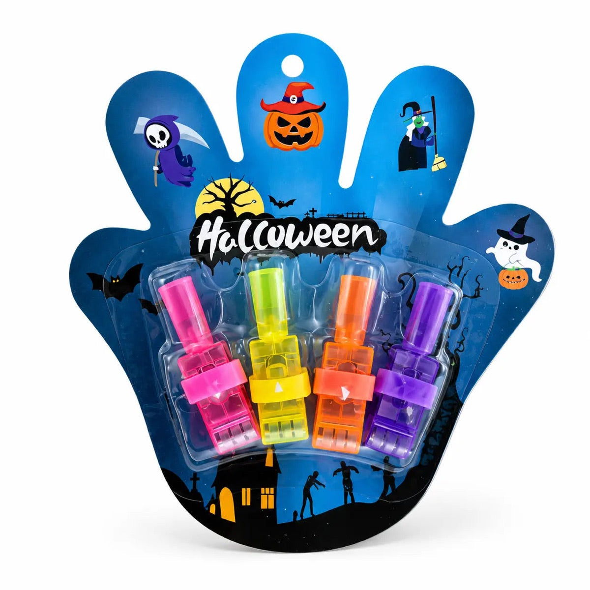 Halloween finger projector display