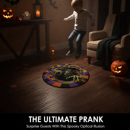 Eigoods haunted vortex round Halloween rug image 48