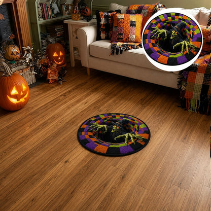 Eigoods haunted vortex round Halloween rug image 40